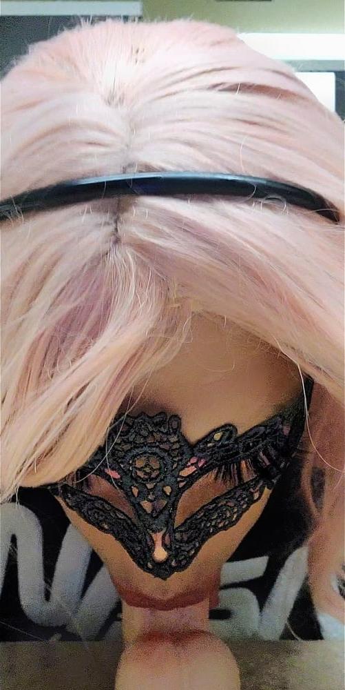 6P Sissy Femboy Deepthroats Dildo In Women's Public Restroom