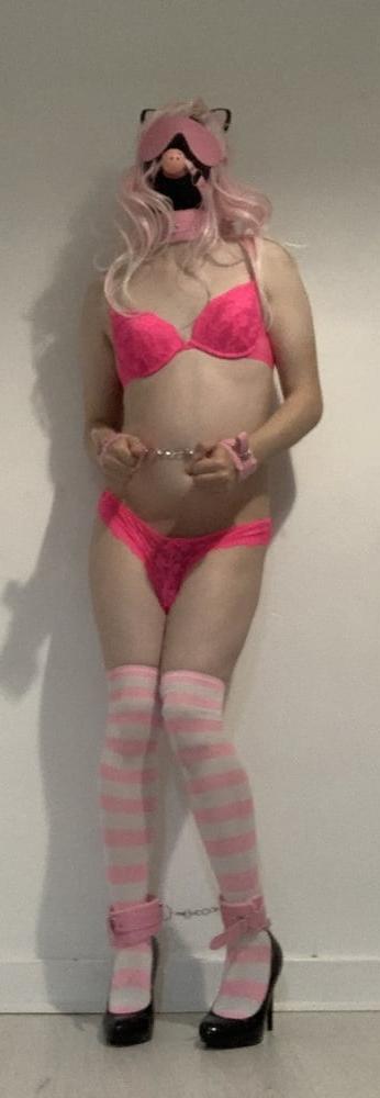 25P Pink TS Bimbo Slave 1