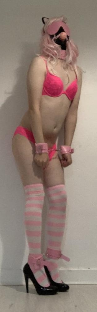 25P Pink TS Bimbo Slave 1