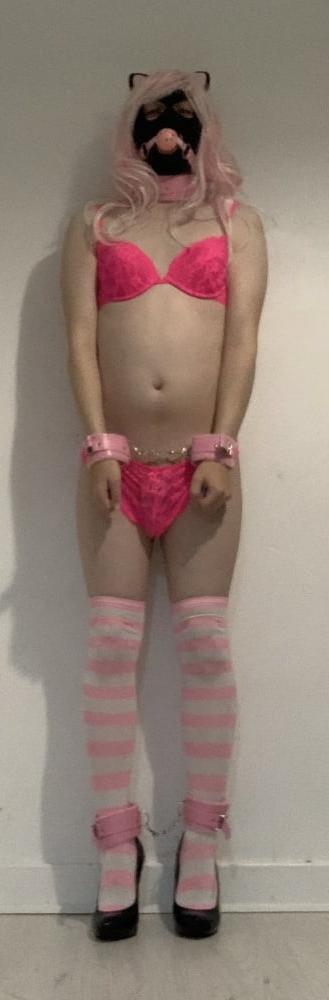 25P Pink TS Bimbo Slave 1