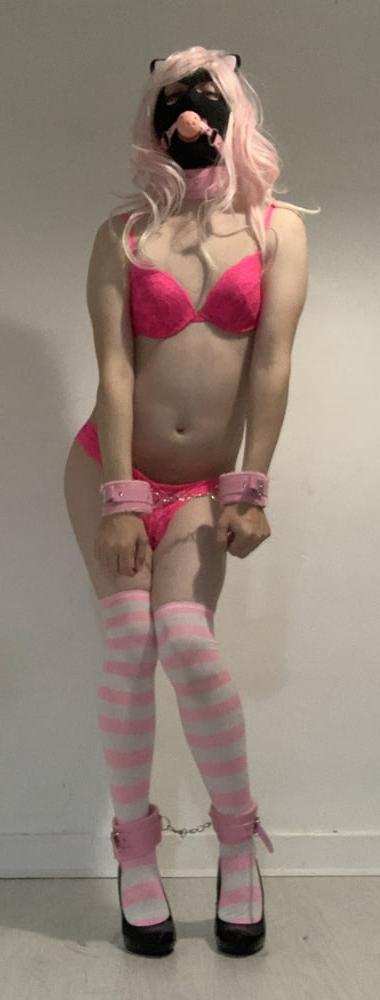 25P Pink TS Bimbo Slave 1