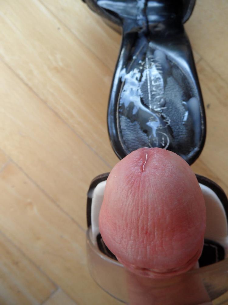 12P my wife's mules left in the bathroom
