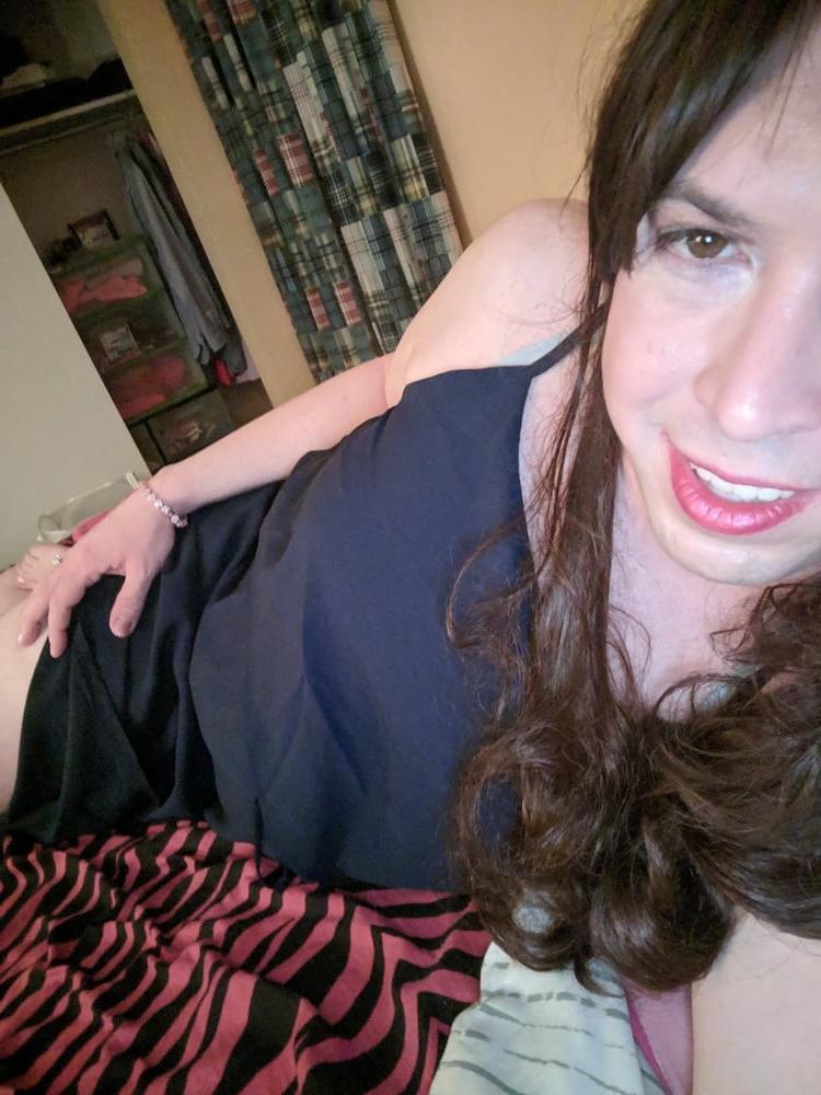 19P Cute Sissy Sucks BBC Dildo... Again!
