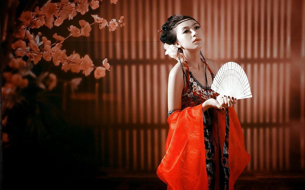 12P Non Porn Chinese Classical Beauties in Ancient Costume