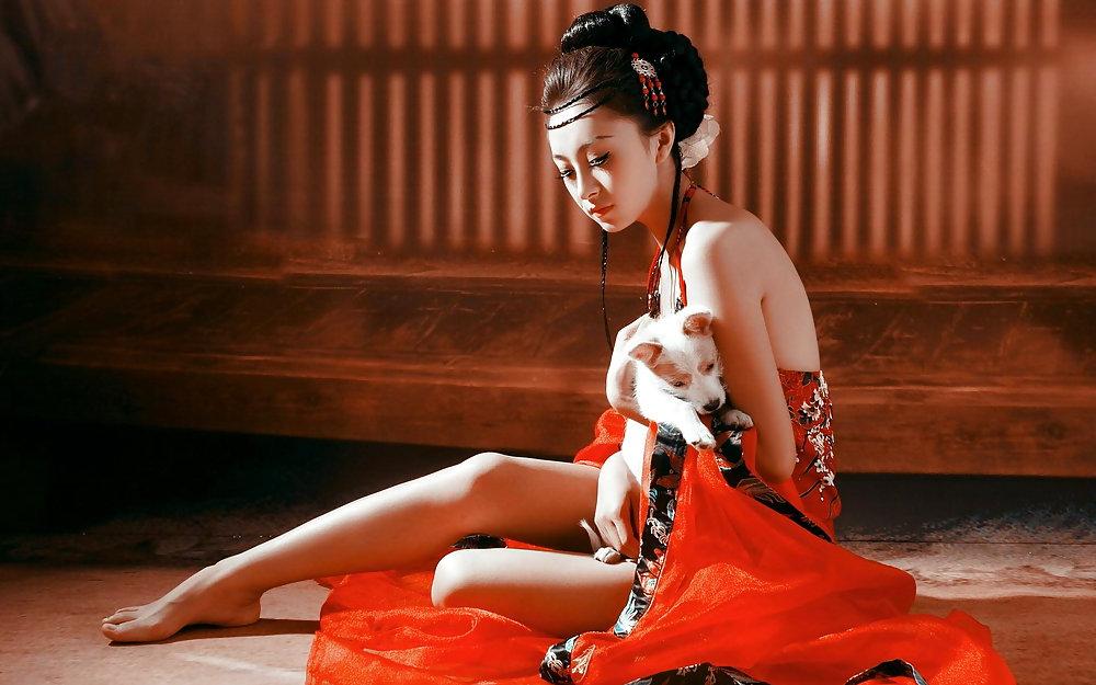 12P Non Porn Chinese Classical Beauties in Ancient Costume