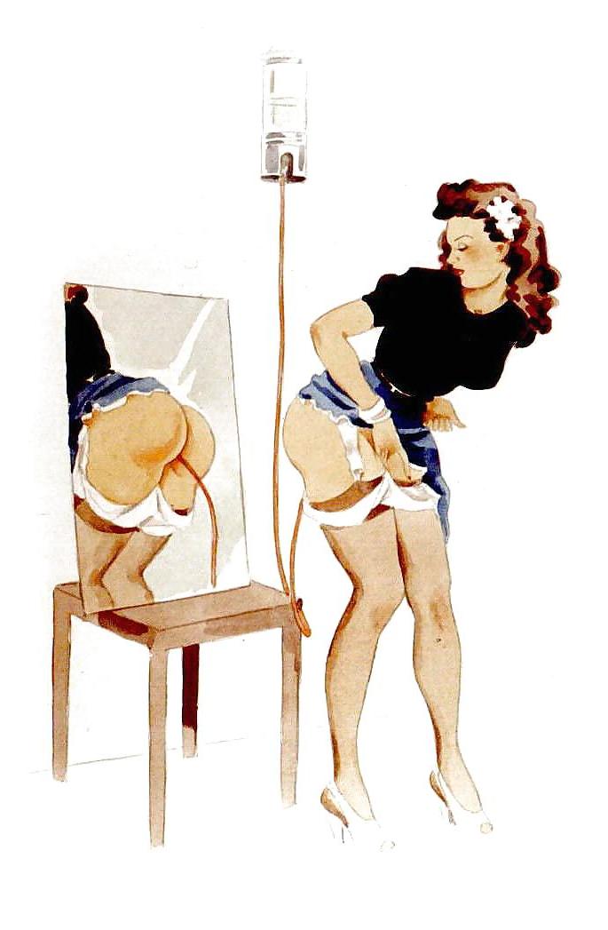 25P Thematic Drawn Porn Art 4 - Enema 2