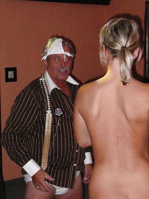 25P 60th Birthday Gift - Blonde Stripper