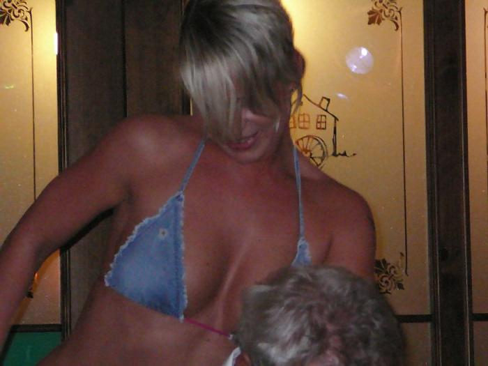 25P 60th Birthday Gift - Blonde Stripper