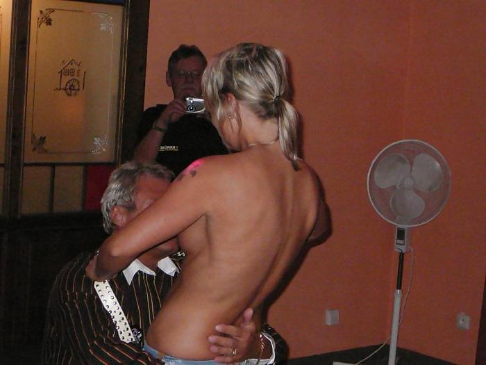 25P 60th Birthday Gift - Blonde Stripper