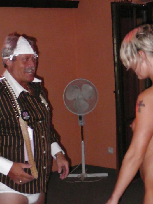 25P 60th Birthday Gift - Blonde Stripper