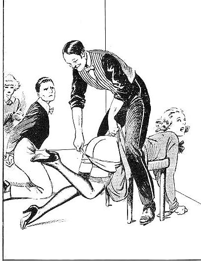 23P Spanking , art and comics 2