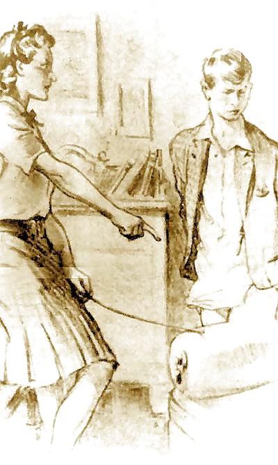 23P Spanking , art and comics 2