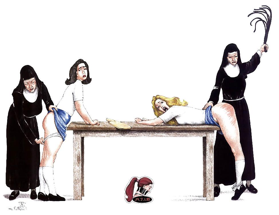 23P Spanking , art and comics 2
