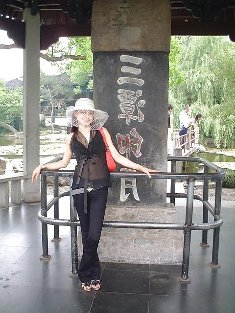 20P Chinese girl from Hangzhou with hairy armpits