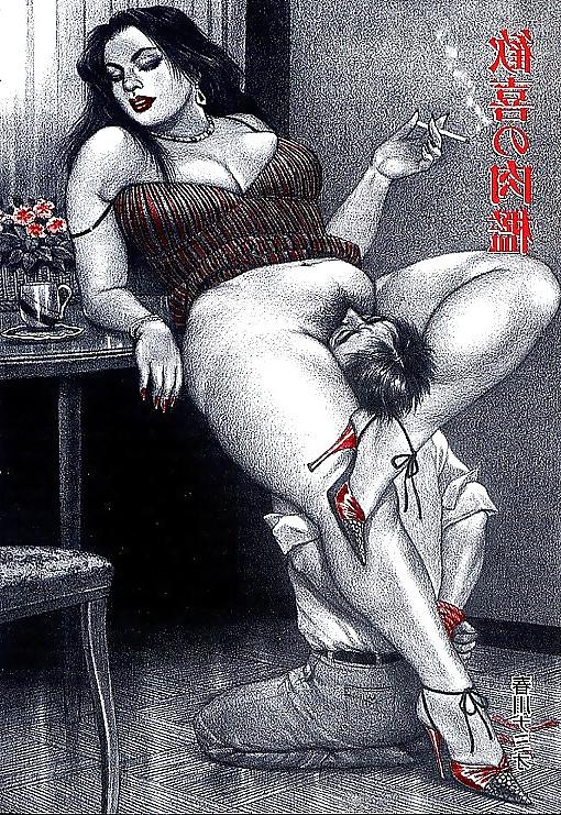 8P Big women Fantasy illustruations