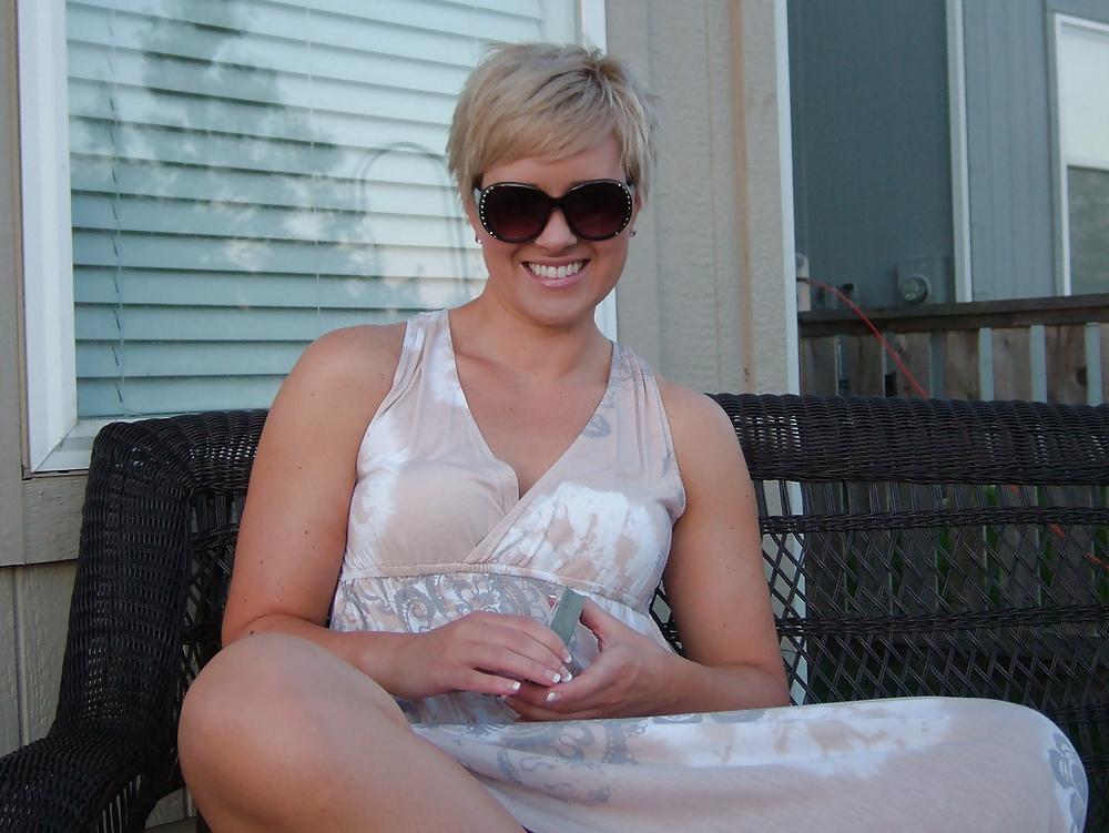 20P Short Haired Blonde MILF