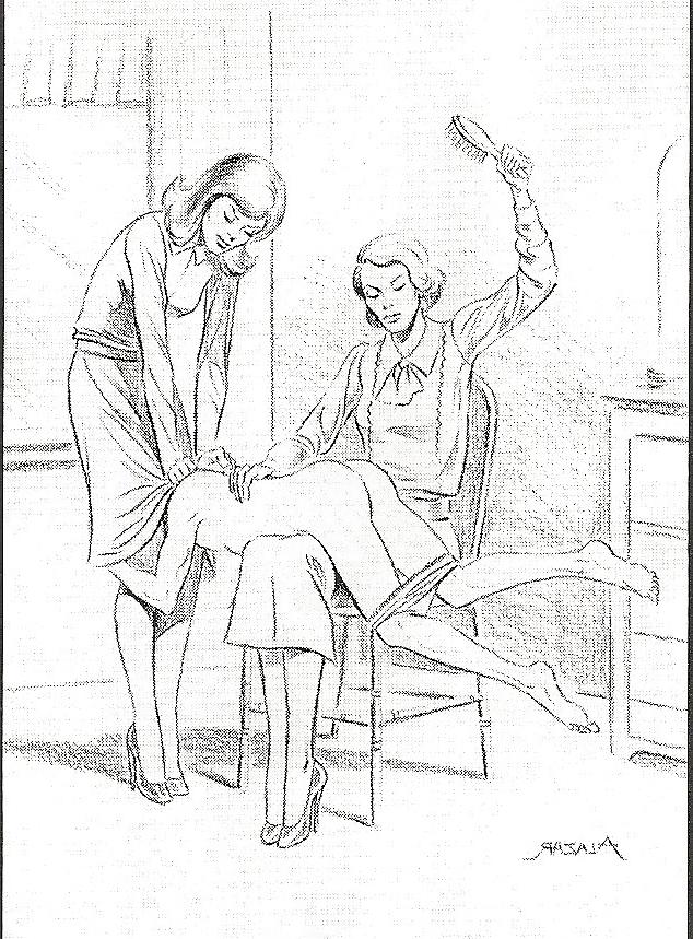 17P Spanking , art and comics