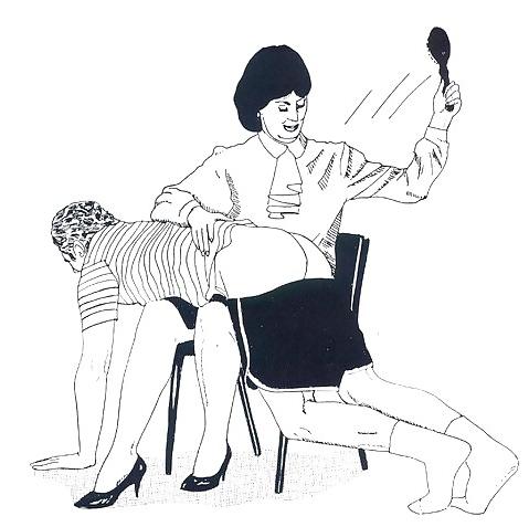17P Spanking , art and comics