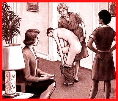 17P Spanking , art and comics