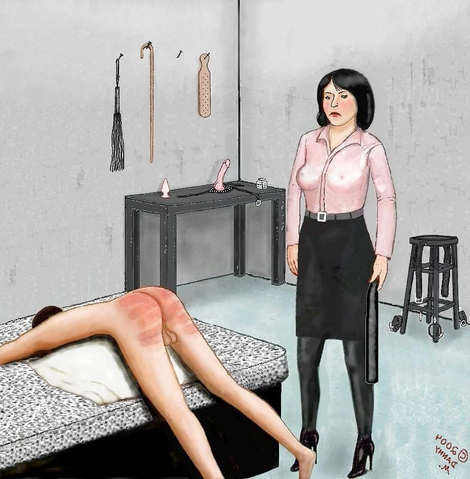 17P Spanking , art and comics