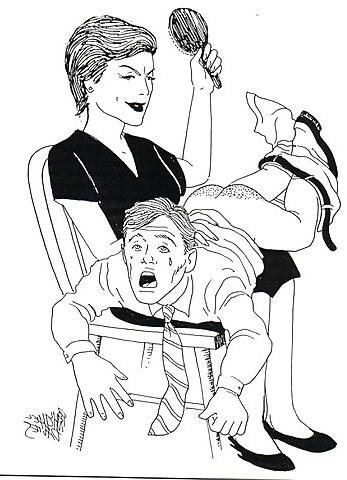 17P Spanking , art and comics