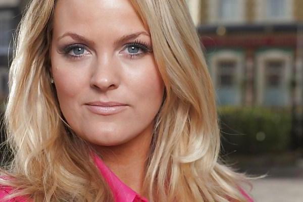 25P Jo Joyner Eastenders Blonde Curvy Chubby UK