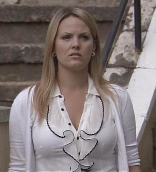 25P Jo Joyner Eastenders Blonde Curvy Chubby UK