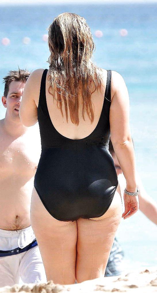 25P Jo Joyner Eastenders Blonde Curvy Chubby UK