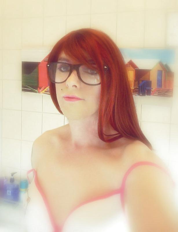 18P Pretty lil me in the bathroom