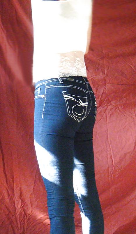 7P Tight Jeans Ass Cock