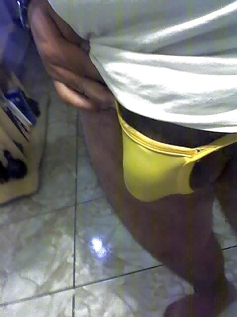 25P Yellow thong!!!