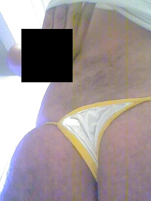 25P Yellow thong!!!