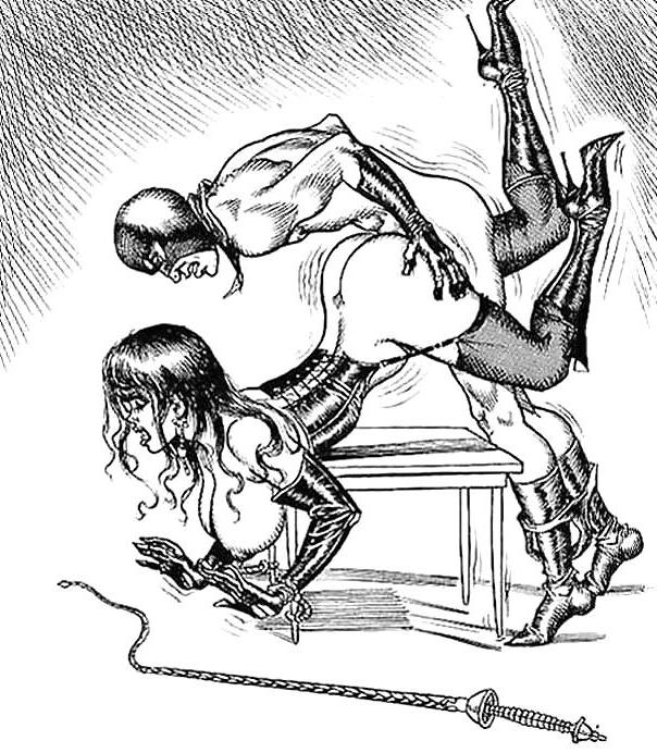 25P Thematic Drawn Porn Art 9 - Femdom (2)