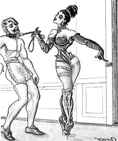 25P Thematic Drawn Porn Art 9 - Femdom (2)