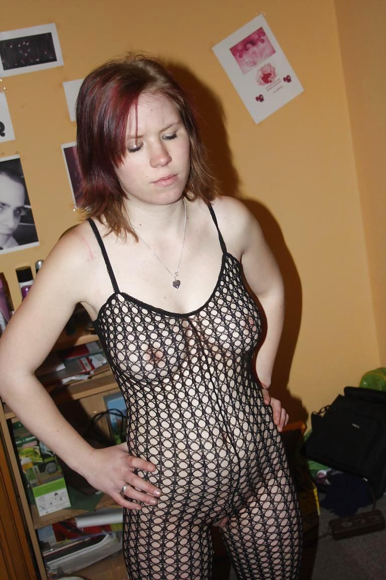 25P Fat  Nylon Catsuite Girl