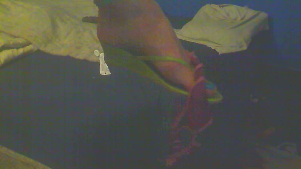 25P Teasing in jeans n shoes. then the ace of spades