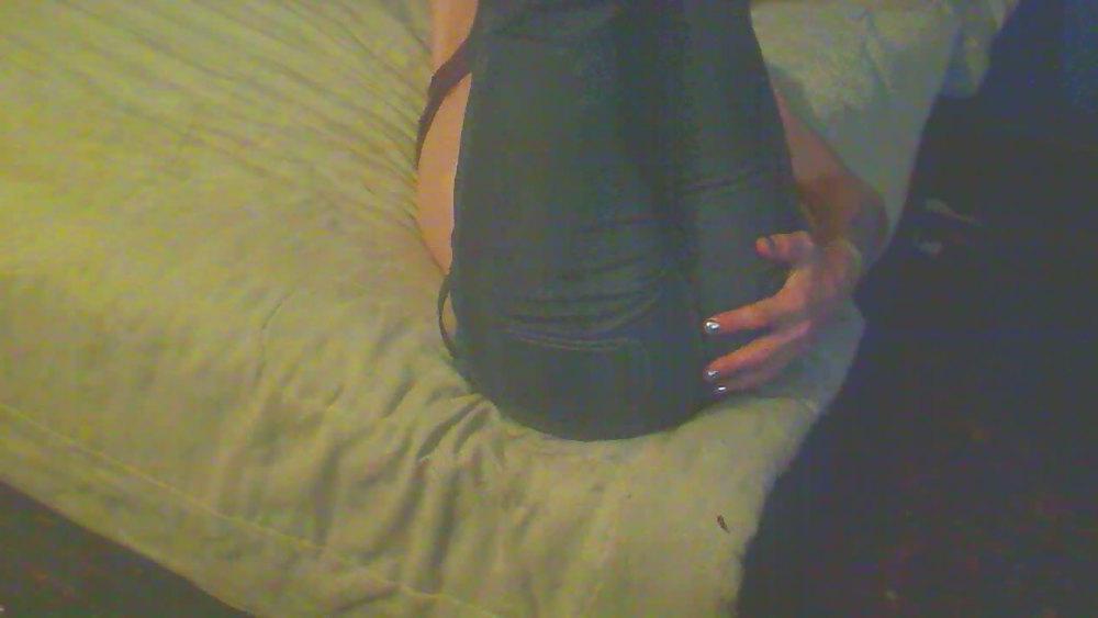 25P Teasing in jeans n shoes. then the ace of spades