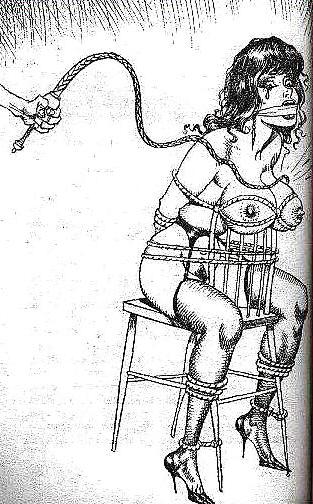 25P Thematic Drawn Porn Art 10 - BDSM (1)