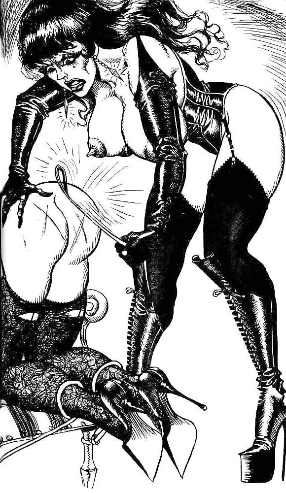 25P Thematic Drawn Porn Art 10 - BDSM (1)