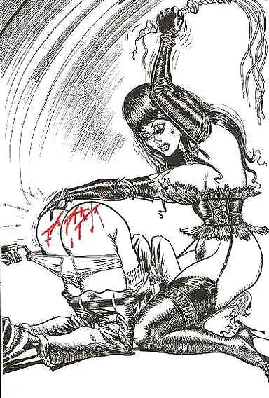 25P Thematic Drawn Porn Art 10 - BDSM (1)
