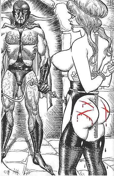 25P Thematic Drawn Porn Art 10 - BDSM (1)