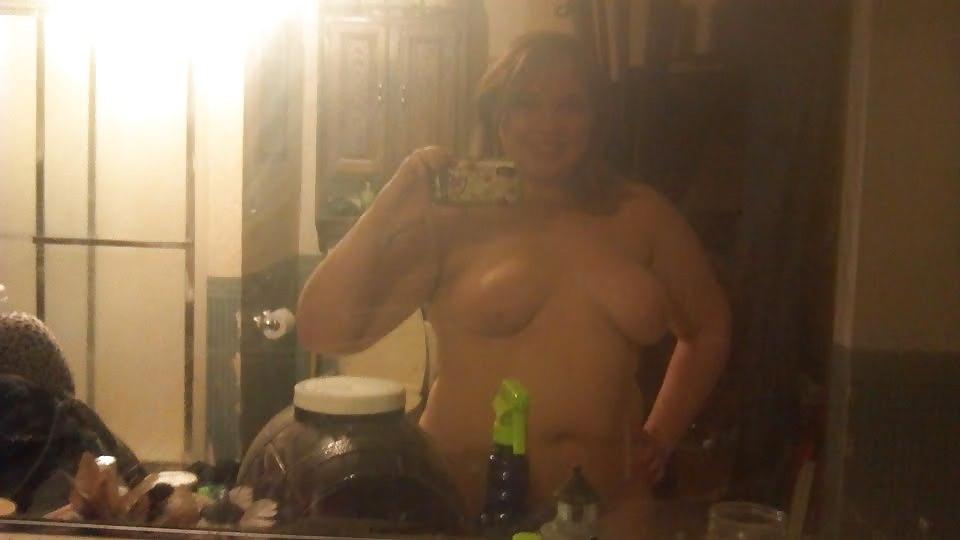 25P Fat whore Ashtyn shows pussy, tits, and spreads ass