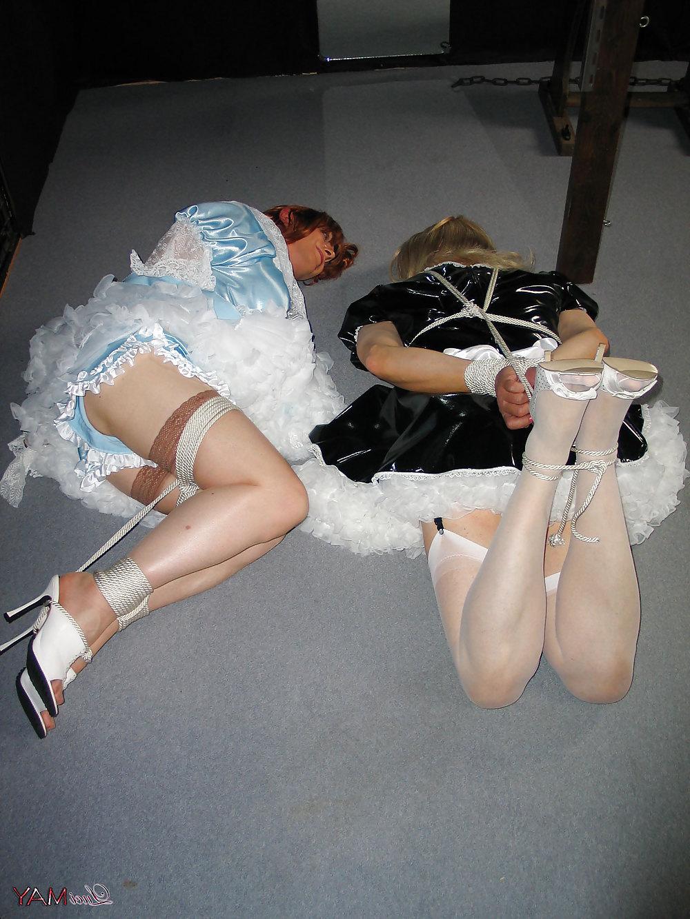 21P Sexy cd sluts all tied up