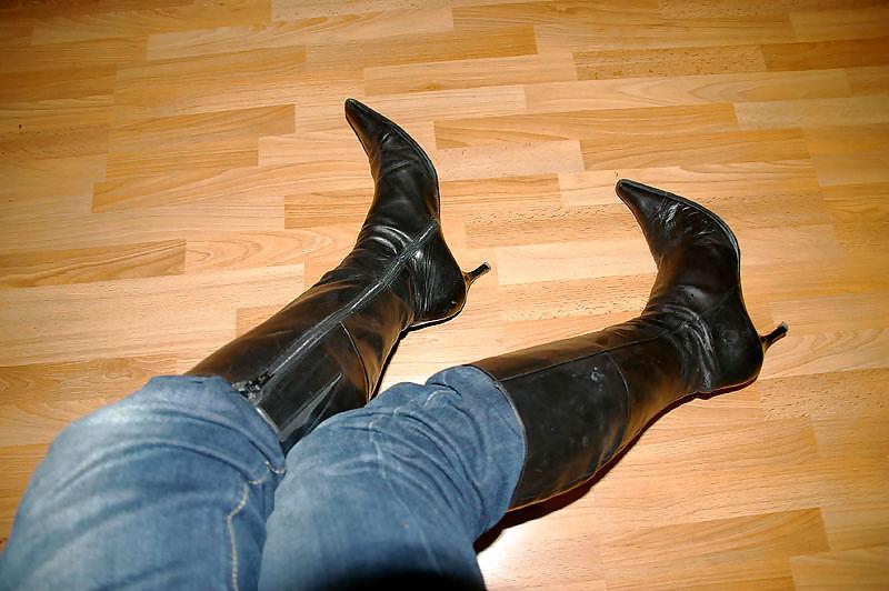 5P Jeans, Stiefel, Sperma