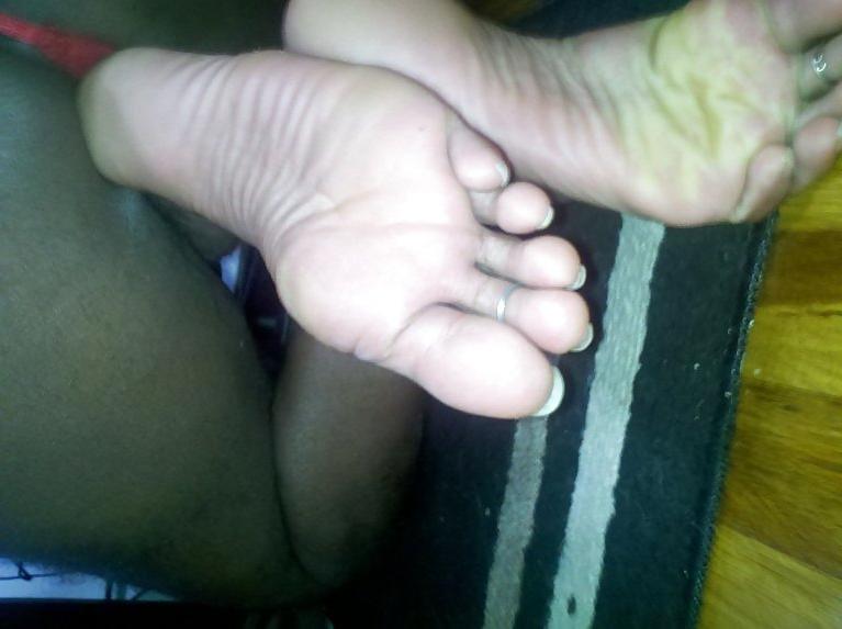 13P Red Thong and Sexy Feet 