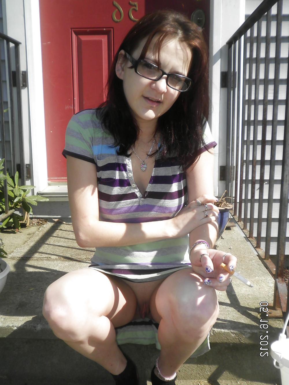 13P Teen GF Showing off her fresh shaved pussy