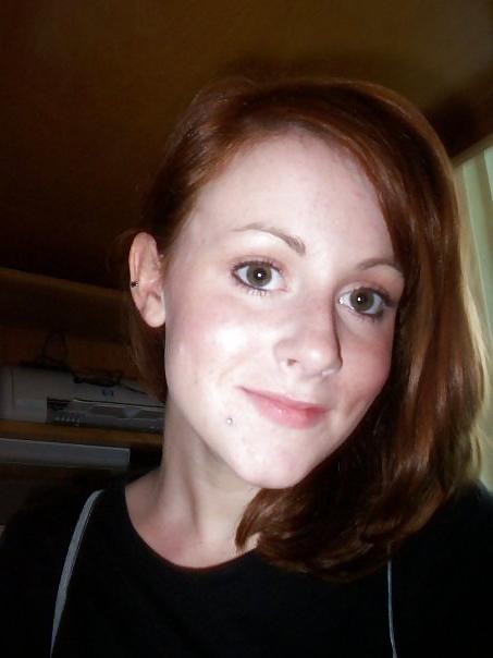 24P Sexy teen red head