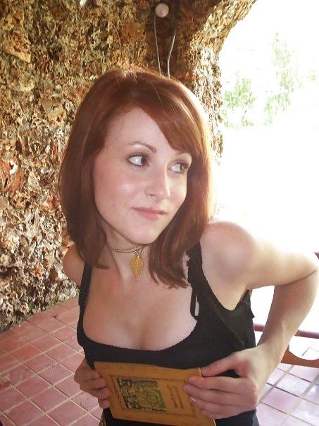 24P Sexy teen red head