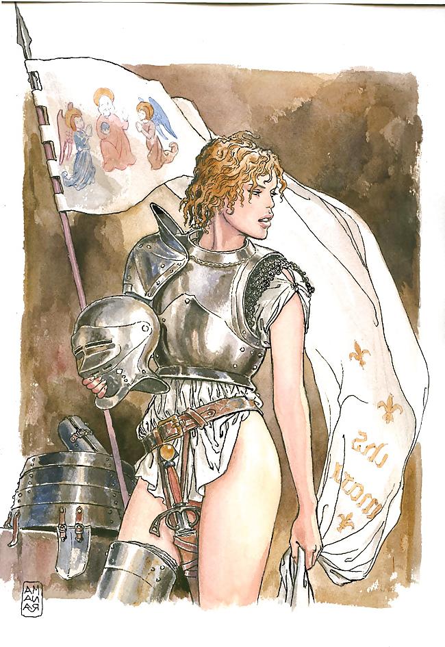 25P Erotic Comic Art 2 - MANARA (2) - Mixed Pics