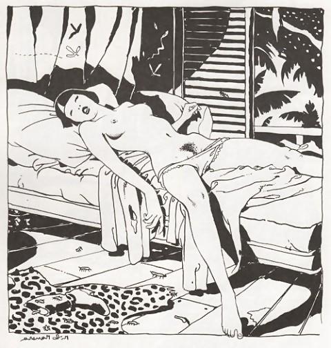 25P Erotic Comic Art 2 - MANARA (2) - Mixed Pics